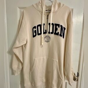 Golden Goose drawstring long hoodie Authentic,